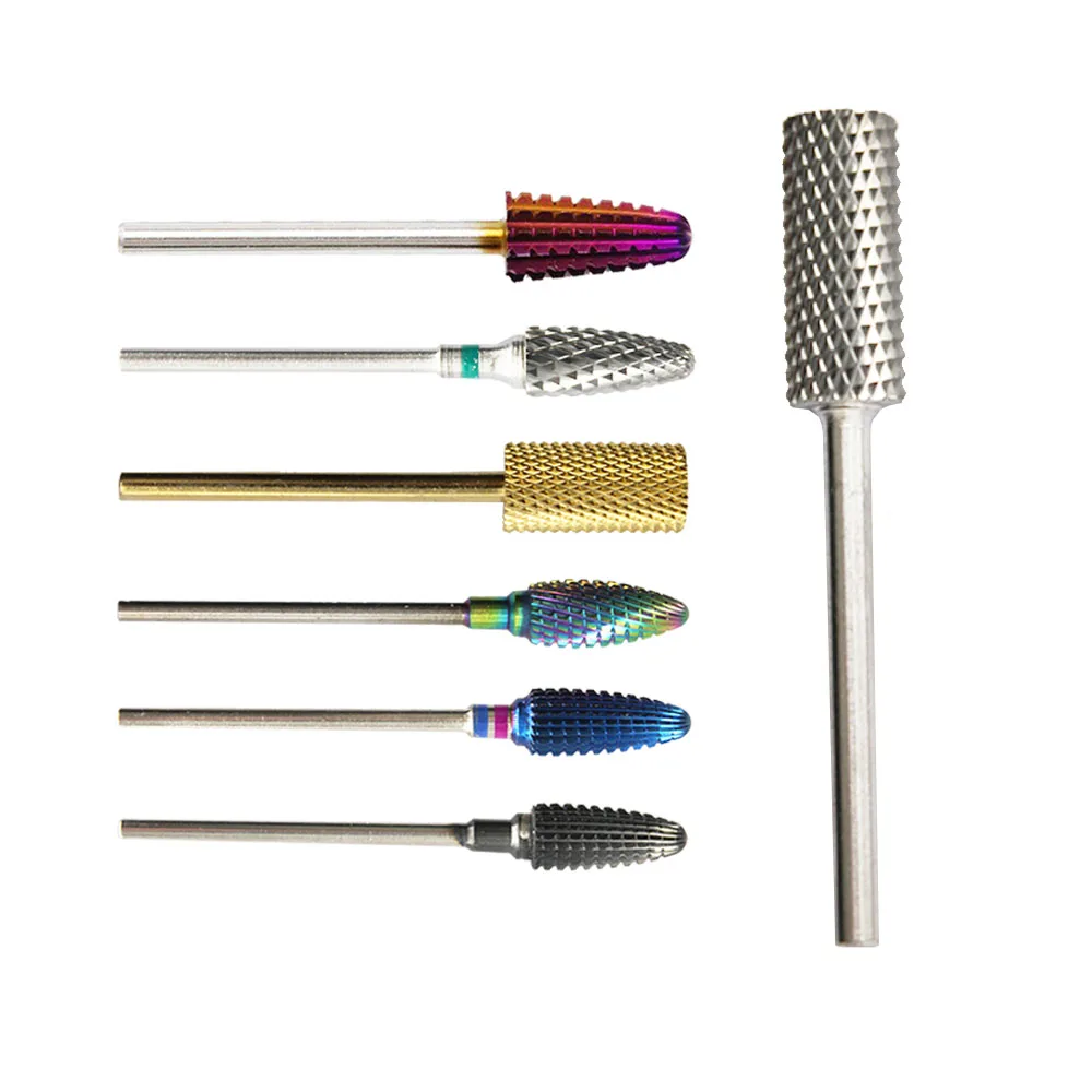 

Silver Nail Art Beauty Manicure XC Carbide Nail Drill Bits