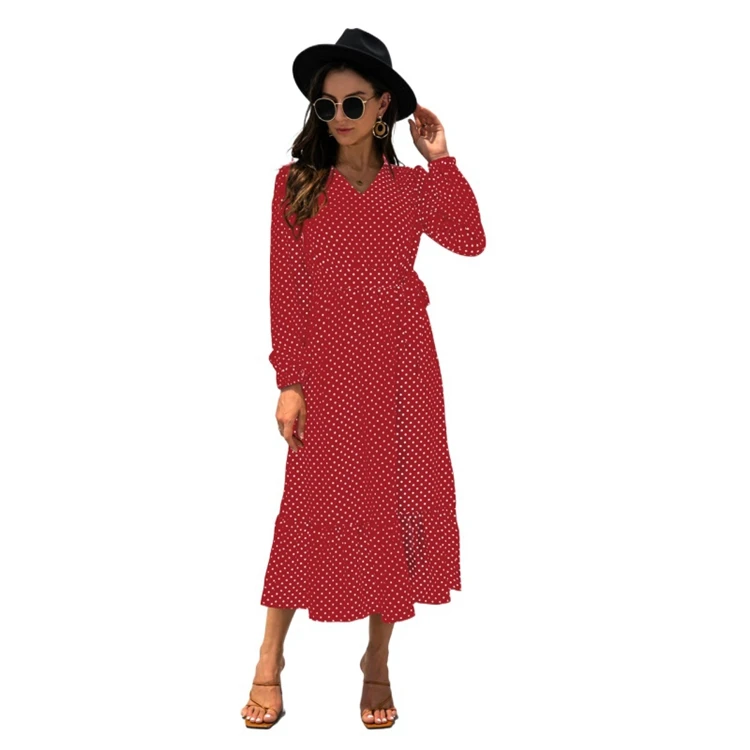 

Simple fashion big size beach group fashion smart casual ladies dress