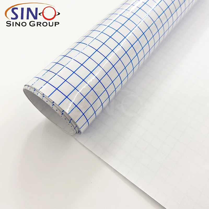 

30.5x152CM 12x60" PVC Transparent Removable Transfer Film Self Adhesive Glossy Transfer Rolls for Cutting Vinyl