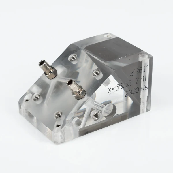 Phased Array Wedge Tofd Transducer Wedge Ut Wedge Ultrasound Probe