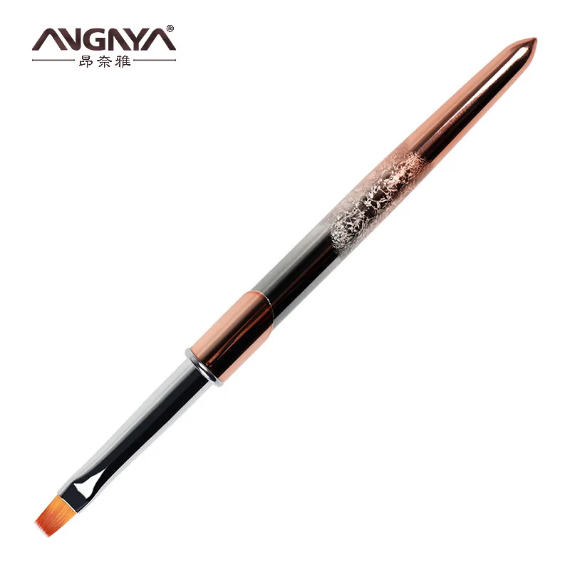 

ANGNYA New Design Gel Nail Brush Gradient Color Handle Nail Decoration, Customized