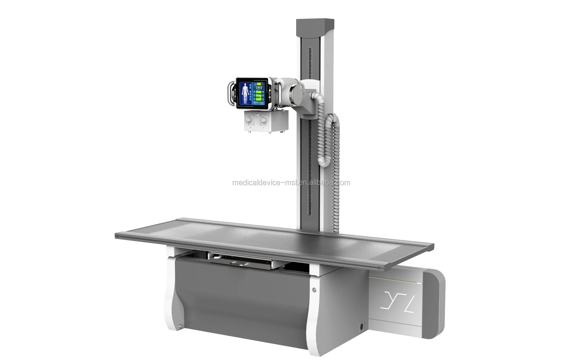 Medical Diagnosis High Frequency X Ray Machine Floormounted Digital