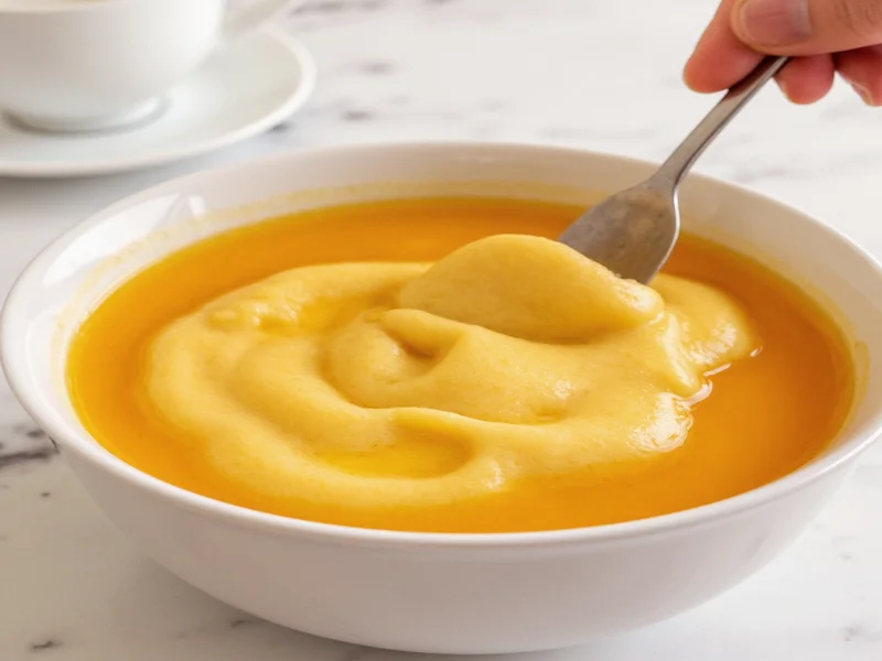 homemade custard
