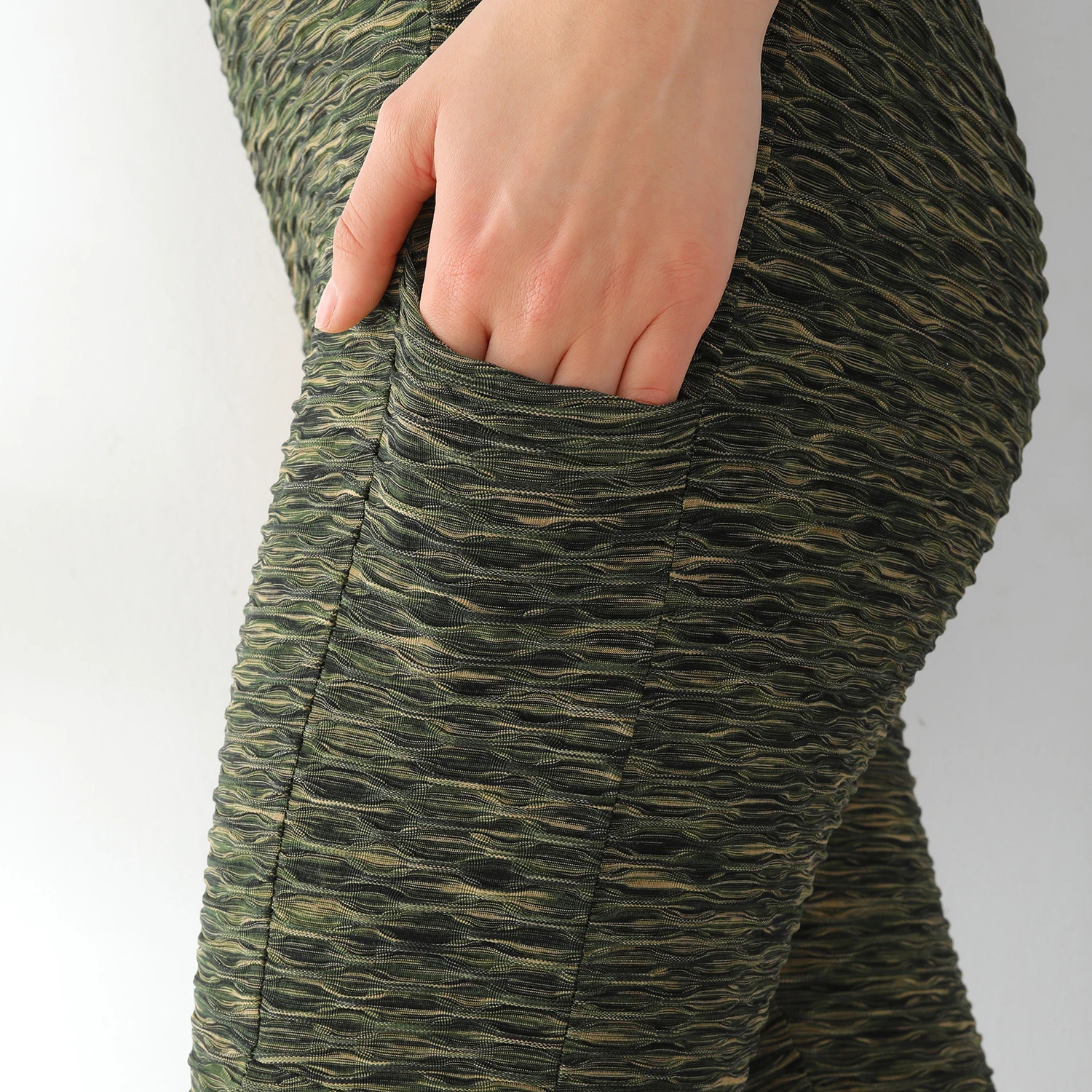 

2021 hot style wholesale Women High Waist Workout Athletic Running Tight Gym Wear Fitness Yoga Pants Leggings with Pockets