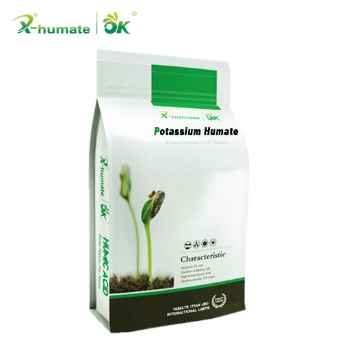 
60-70% shiny flake potassium humate/100% water soluble humic acid fertilizer with low price 