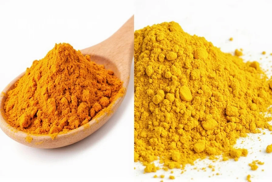 Turmeric root, powder, and curcumin capsules comparison