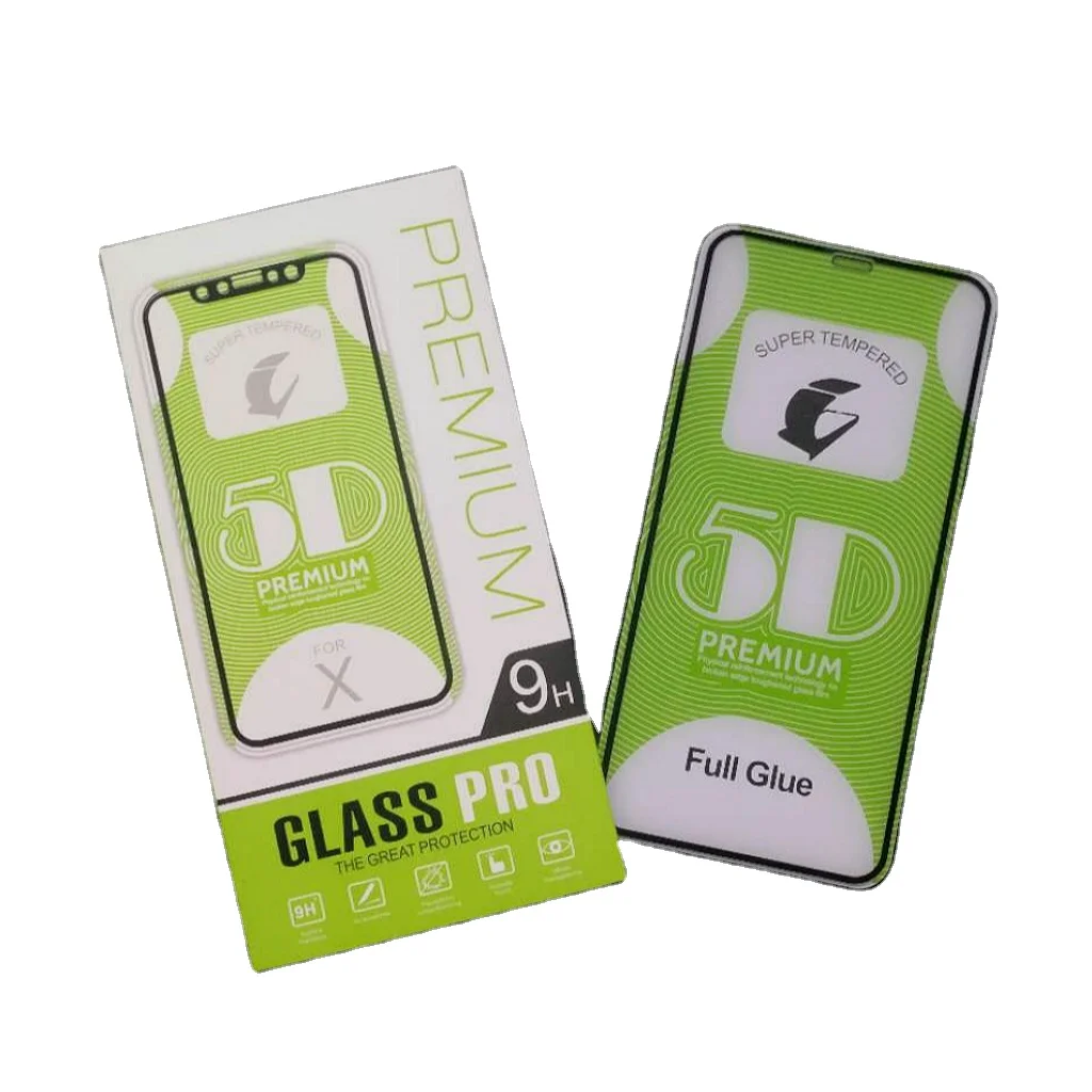 

5D glass screen protector high anti-broken tempered glass screen protector for iphone