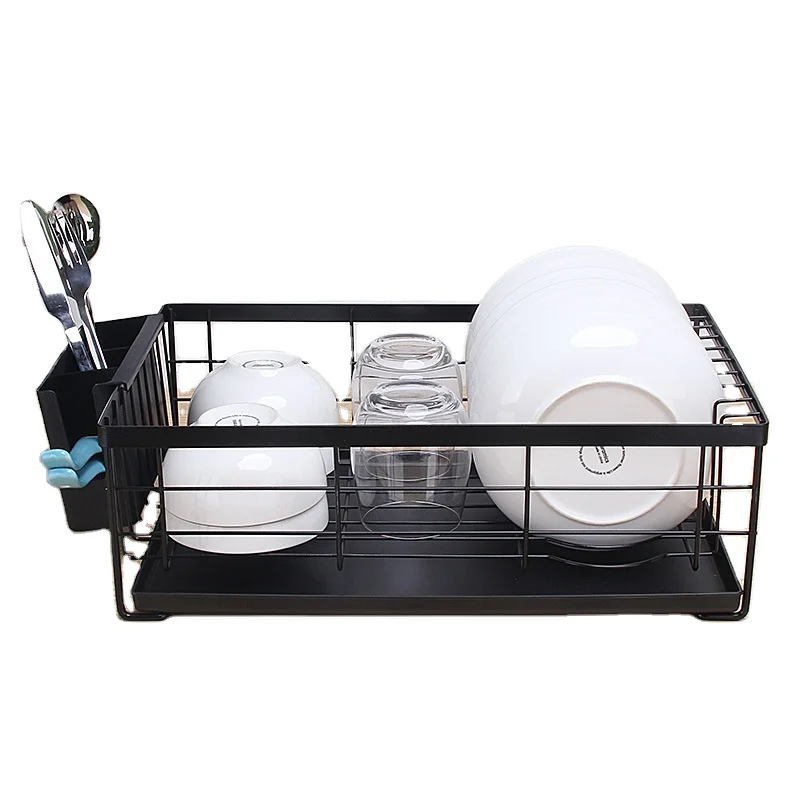 

2021 Top Quality Metal Single-layer Large-capacity Kitchen Sink, Black