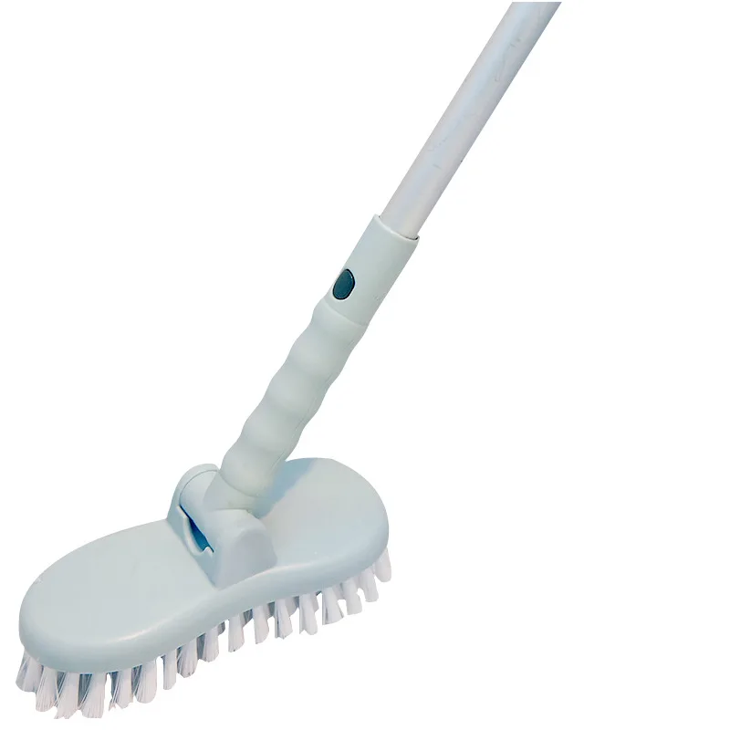 

New Home Bathroom Long Handle Toilet/bath/tile/floor Cleaning Brush, Gray