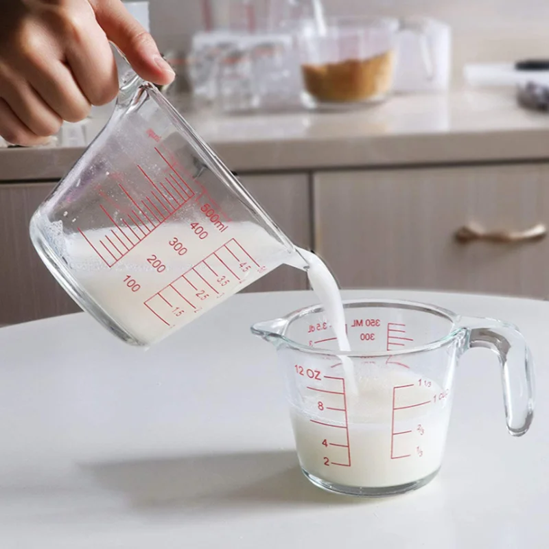 

16 OZ transparent Baking glass Measuring graduated Cup