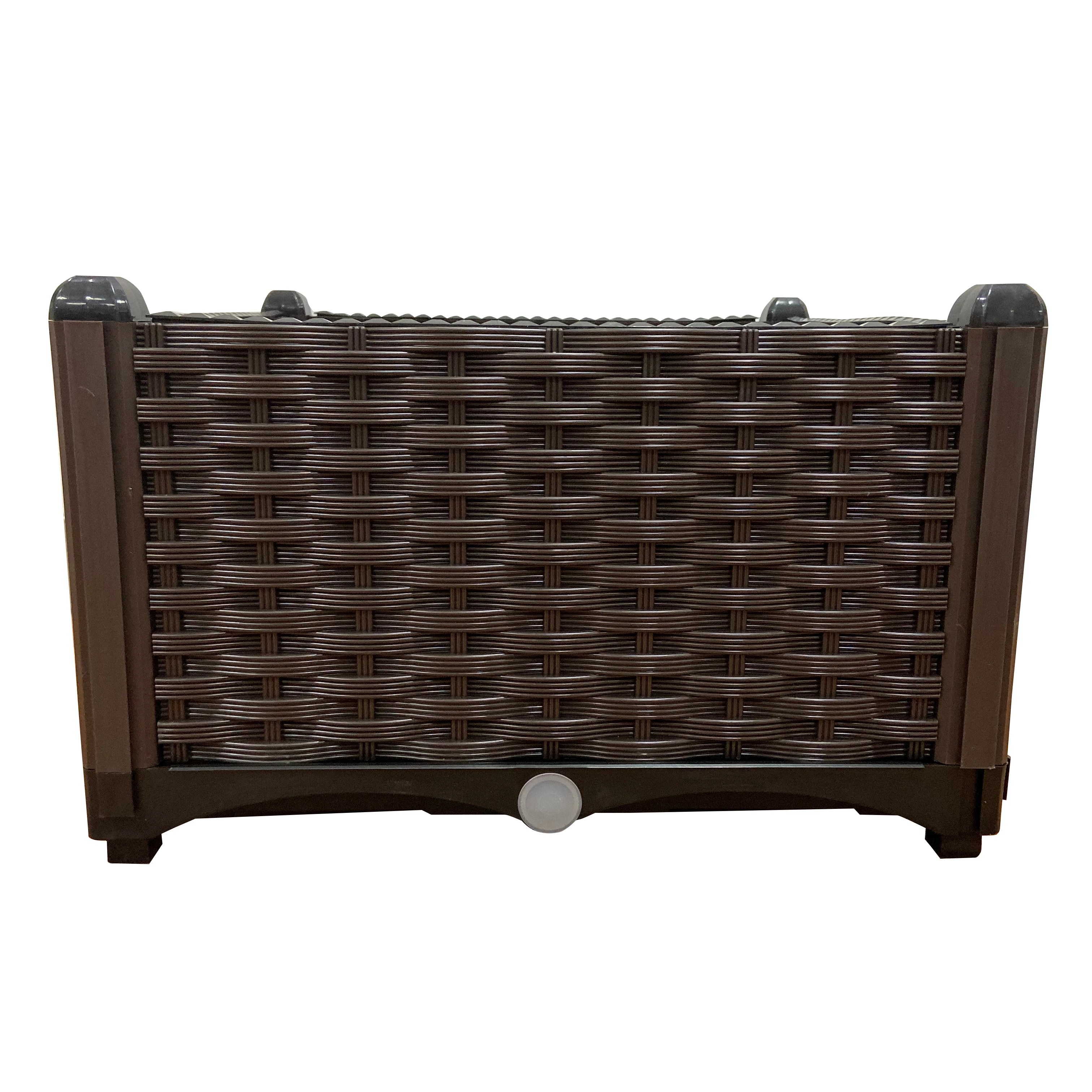 

Indoor Outdoor Rattan Style Plant Box Garden Raised Bed Hot Sell in Amazon Garden Bed for Home and Garden, Custom color