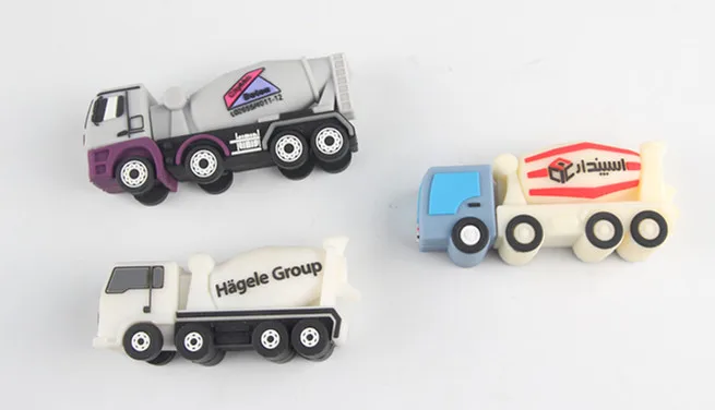 concrete mixer truck shape usb stick soft pvc dump shape usb flash drive - ANKUX.COM