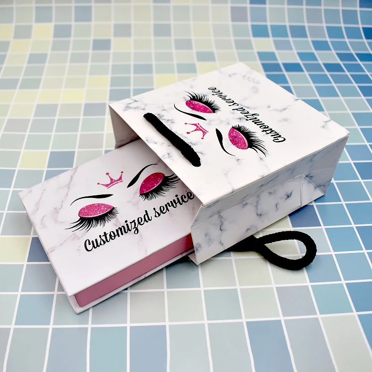 

2021 Fashionable Women's HandBags Paper Bags Custom Private Label 3d 25 mm Mink Eyelashes Eye Lashes Wholesale Vendor