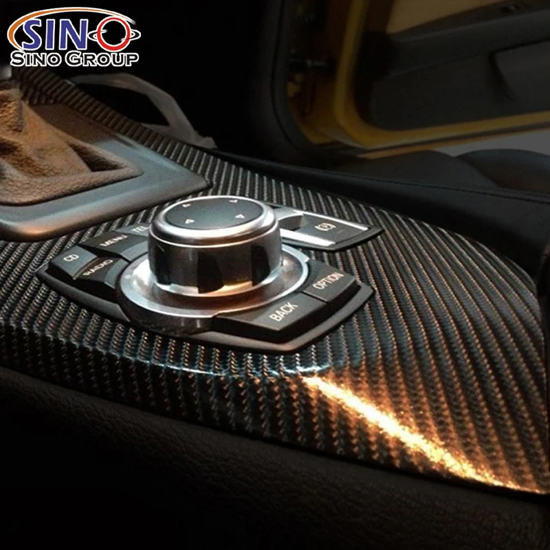 Auto Carbon Fiber Car Wrap Vinyl Film 4d Car Sticker PVC Material Bubble Free Car Wrap Vinyl