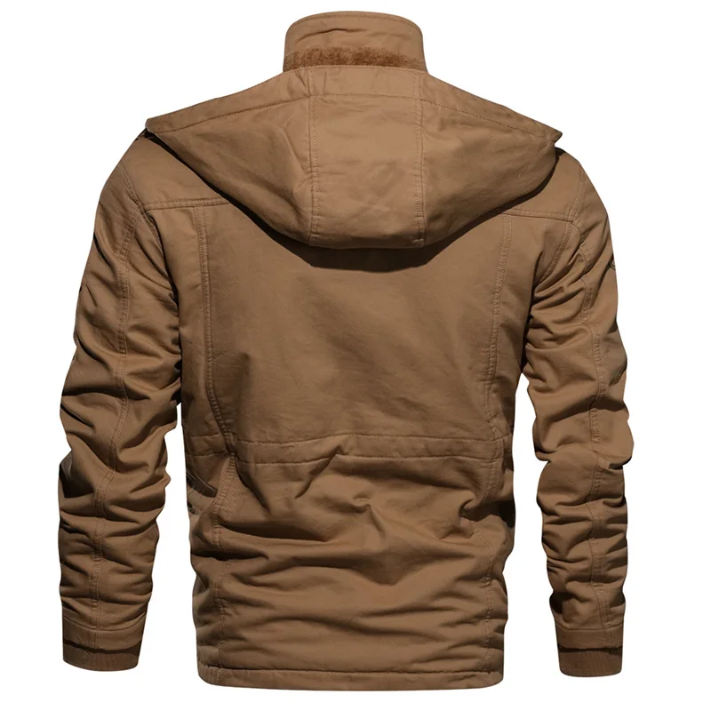 
Hot New Design Pilot Jacket Winter Military Jacket Long Sleeves Windbreaker Jacket for Men 