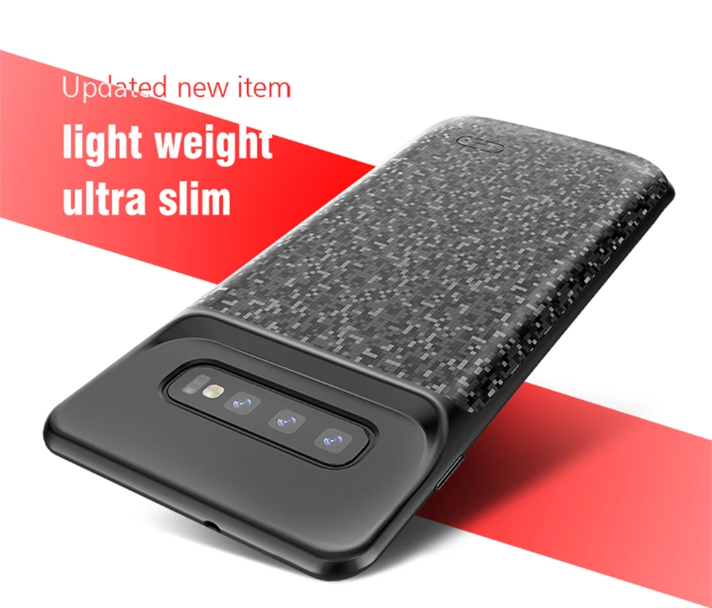 Power Bank Station For Samsung S10 Plus Cover Phone Case 5000mAh For Galaxy S10 Plus Battery Case Dropshipping Agent - ANKUX.COM