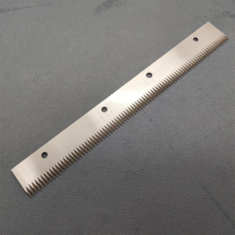 

Plastic Film HSS Packaging Machinery Serrated Cutting Blades foe sale