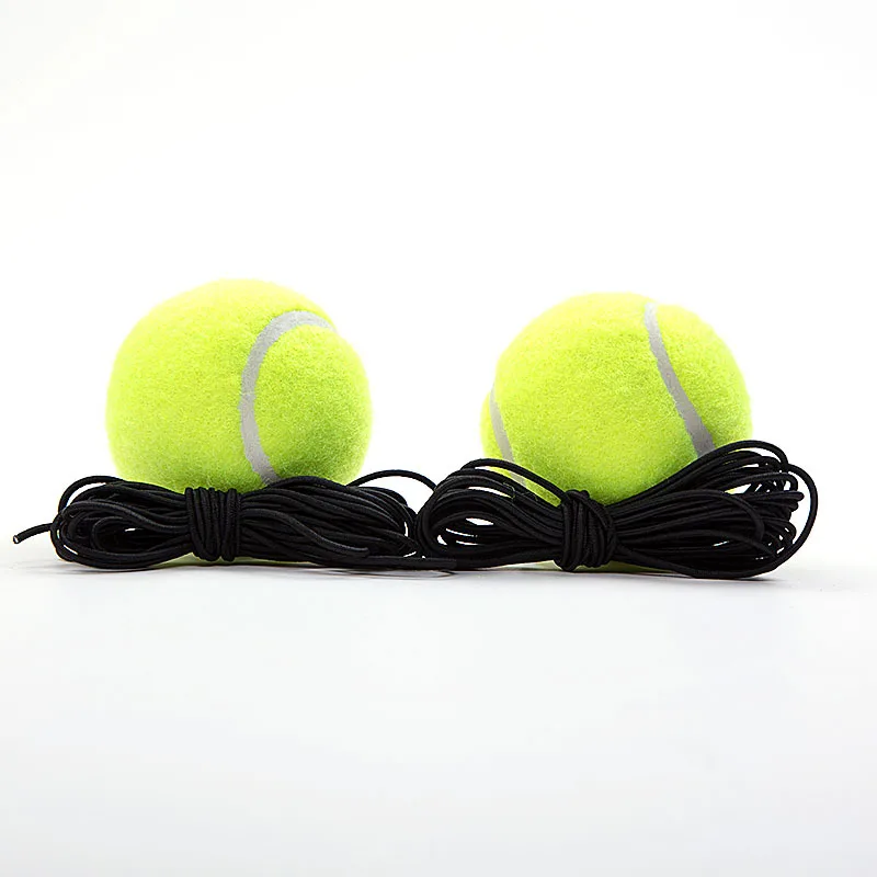 
Train a tennis ball with a rope 