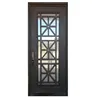 Quality Assurance Anti-Theft Security Gate Wrought Iron Single Leaf Metal Door