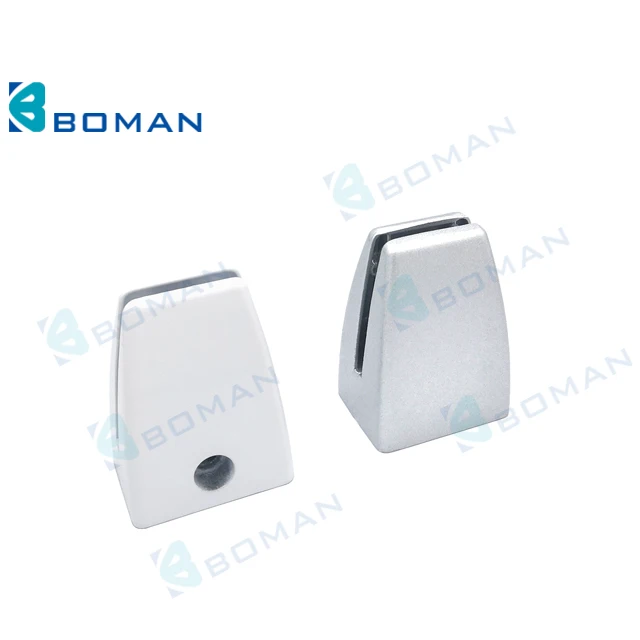 
Aluminium Alloy Office Desk Screen Glass Partition Bracket Clamp 