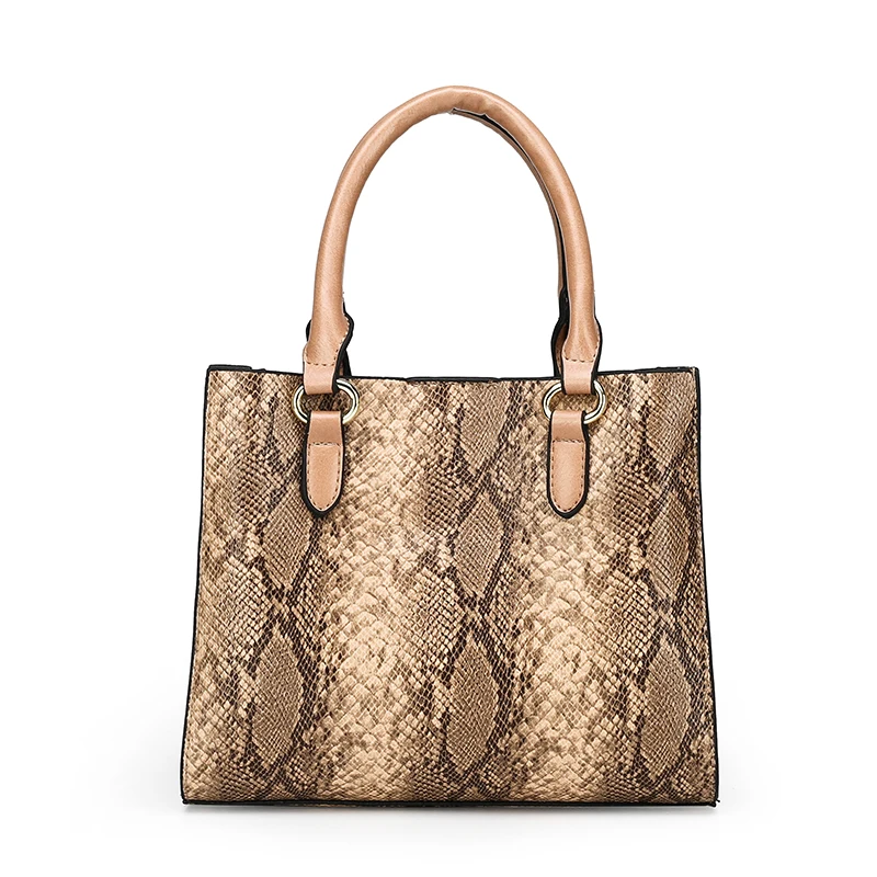 

High quality wholesale customized crossbody bag popular PU leather ladies tote bags 2021 women shoulder handbag set