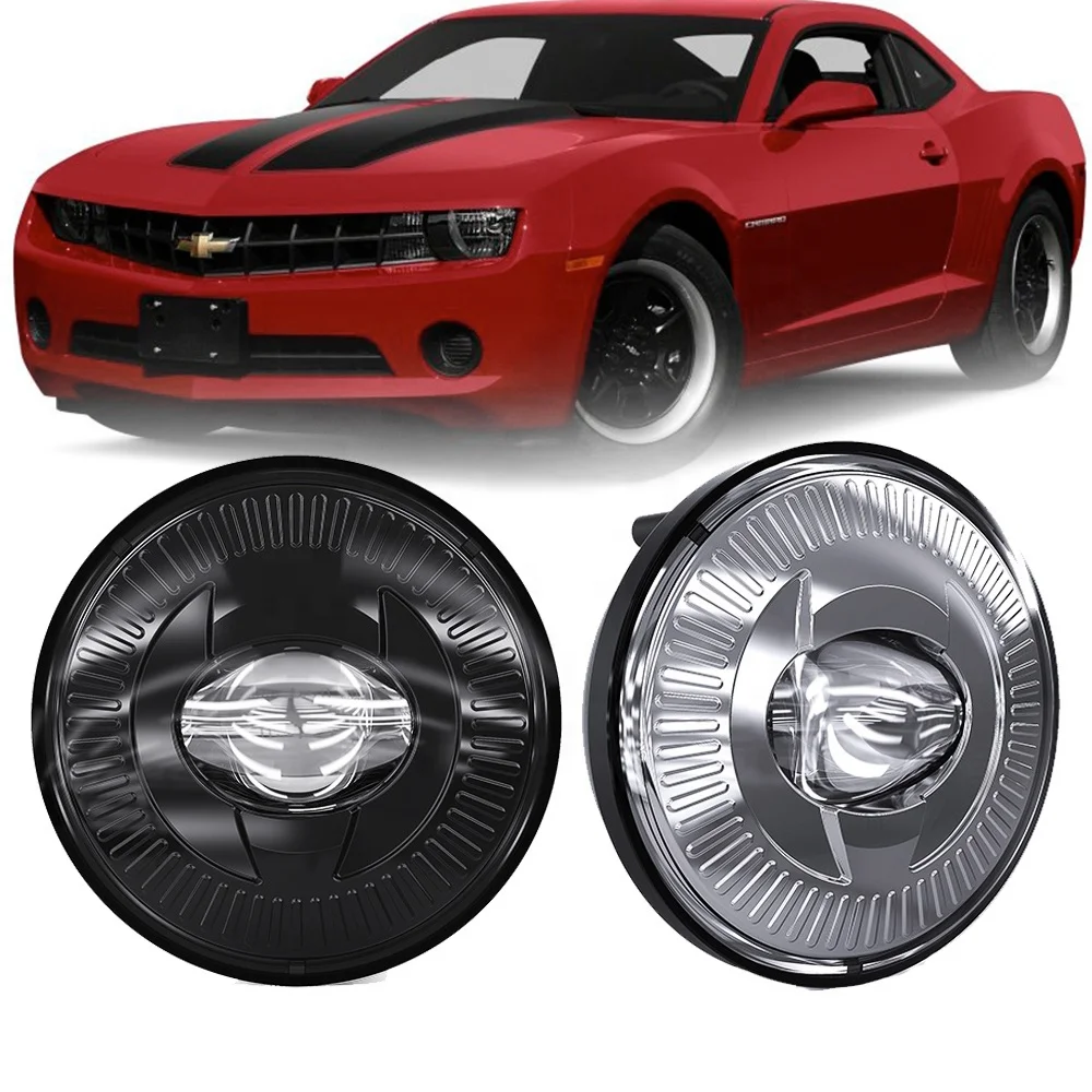 2019 For Chevrolet Silverado Fog Lights 12w Car Accessories Round Fog Lamp for Chevy Suburban/Tahoe/Colorado/Camaro