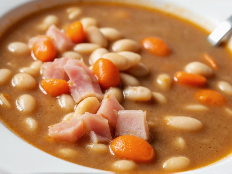 navy bean and ham soup