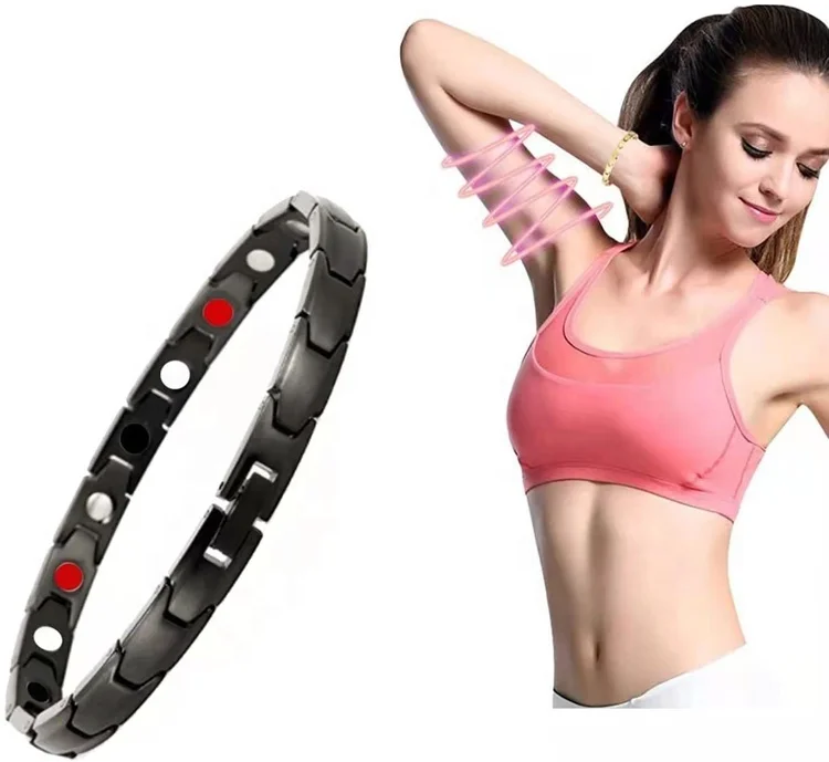 

Lymph Drainage Magnetic Bracelet Promotes Blood Circulation Magnetic Therapy Bracelet Imagineitem Magnetic Lymph Detox Bracelet