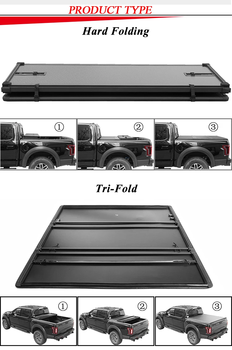 Hard Folding Tonneau Cover Deck Cover For Ford F150 5 1 2 Bed View Tonneau Cover Myl Product Details From Chongqing Mei Yi Lian Trading Co Ltd On Alibaba Com