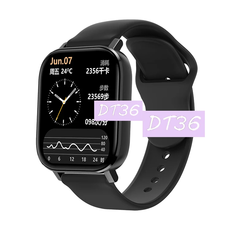 

DT36 PK W26 1.75 Inches 420X485 BT Call Wrist Band Bracelet Blood Pressure Sport Wristband Fitness Smartwatch Smart Watch Bands