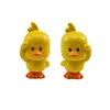 High quality lovely resin material little yellow duck home furnishing