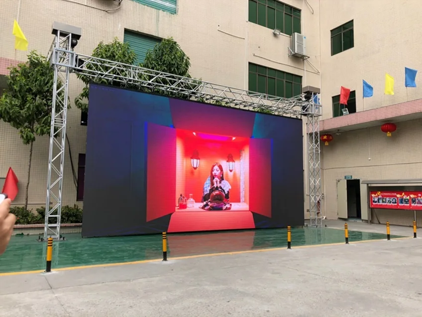 Acrylic Outdoor LED Advertising Billboard SMD3535 P5 P6 P8 P10 Die Casting