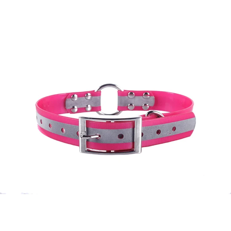 

High Quality Safety Collar Colorful Reflective Pet Collar Waterproof TPU Training Dog Collar, All colors can be customed