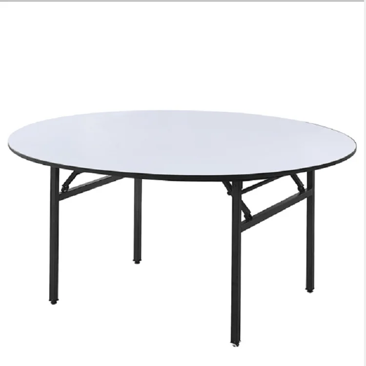 Round Folding Banquet Table For Sale Cheap Wholesale Wedding Dining Room Furniture Home Furniture Wooden Solid Wood Modern Hotel Buy Dengan Harga Murah Meja Makan Lipat Perjamuan Meja Putaran Meja Makan