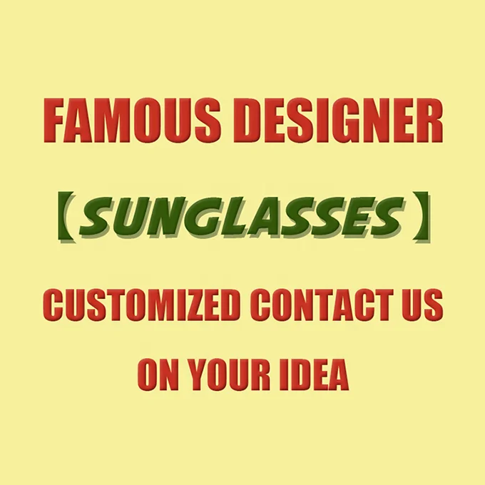 

China Manufacture direct selling lunette de soleil luxury designer shades famous brands luxury gg sunglasses