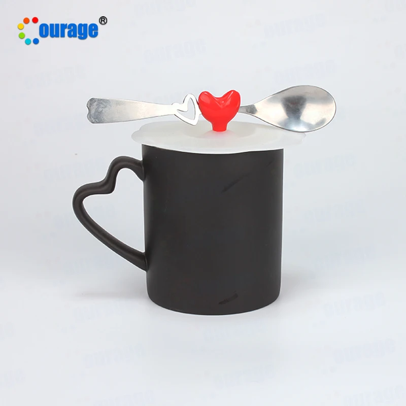 Multifunctional Sublimation 15cm Stainless Tea Coffee Mug Spoon In