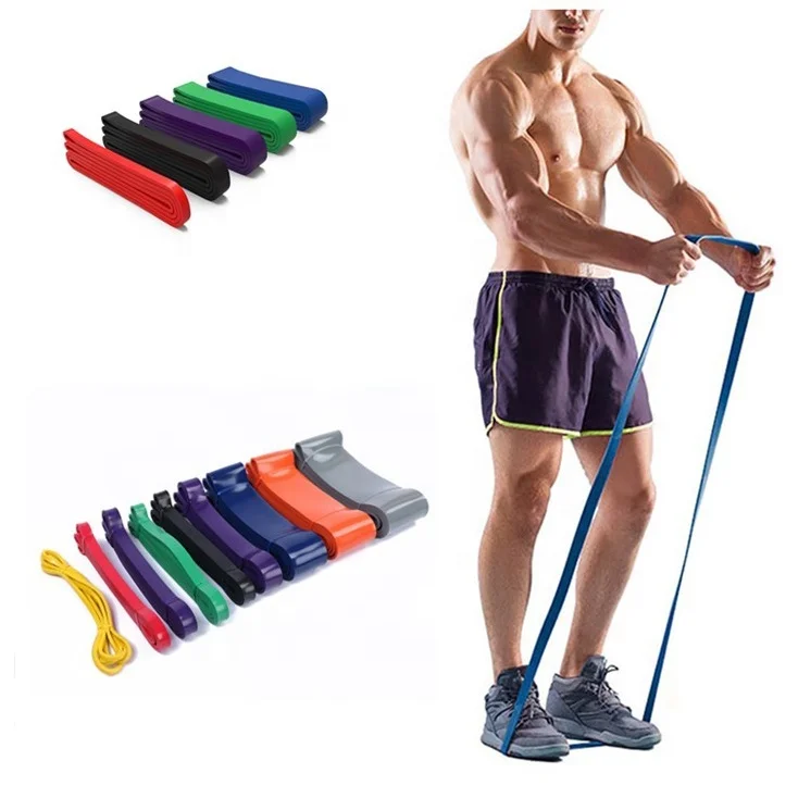 

Amazon Hot Sell Home Gym Fitness Multi Color Harness Durable Resistance Bands/ Box, Customized