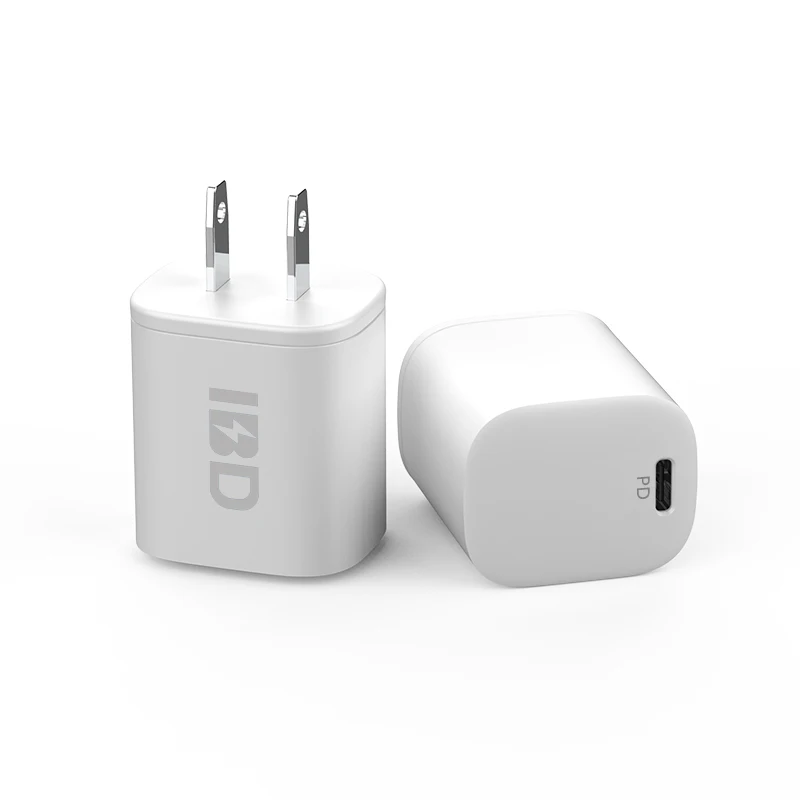 

IBD 20W USB C Charger PD Fast Charger Type C Wall Charger Mini Compact Power Adapter with 20W Power Delivery