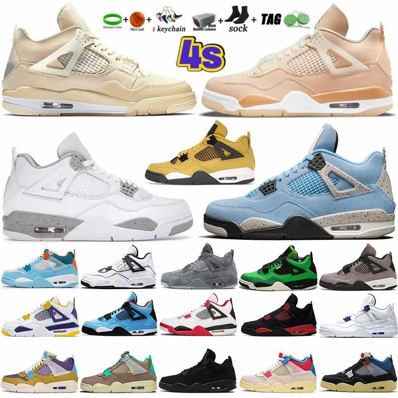 

Air University Blue 4 4s IV Retro Mens Basketball Shoes