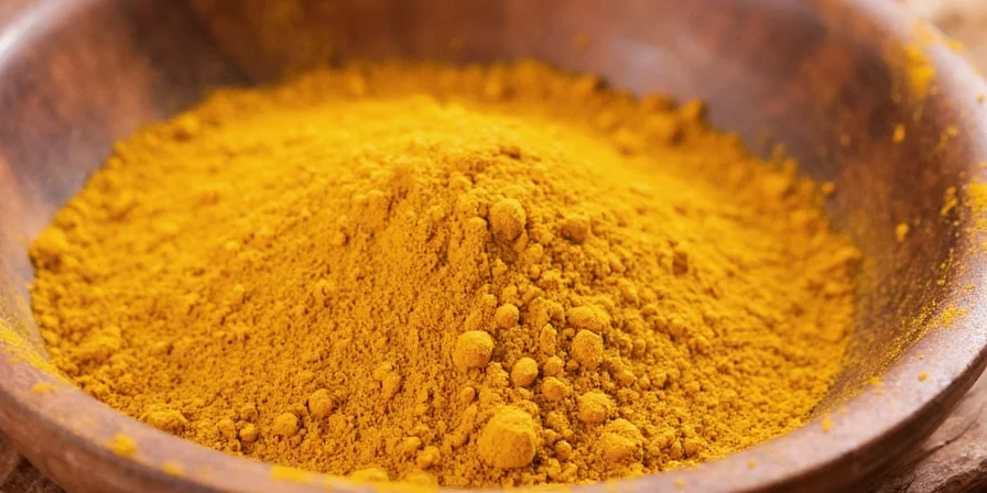 A colorful array of curry powders in glass jars