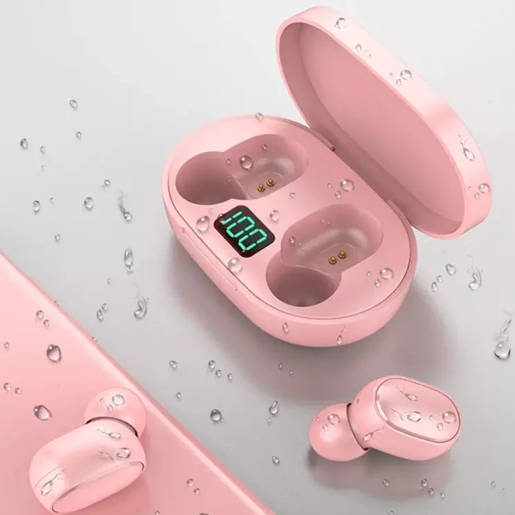 

Colorful New E7S Digital Display Waterproof Wireless Earphone Stereo True TWS Earbuds E7S Earphone Headphone