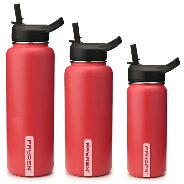 

hot selling amazon new products for 2021 water bottle stainless steel sport vacuum flask with powder coated, Customized color