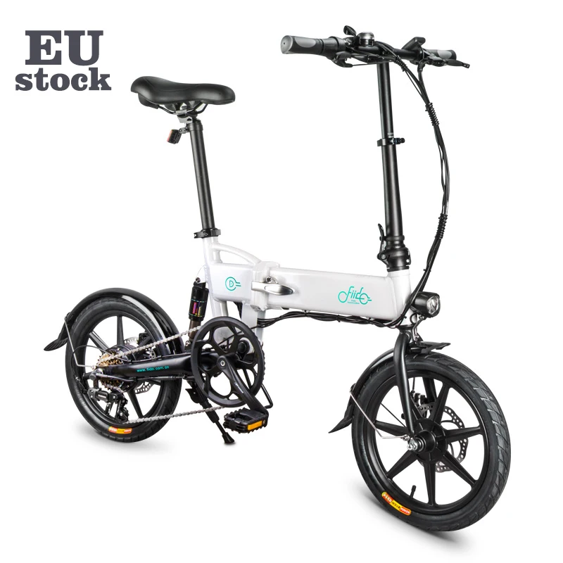 

[EU Stock]Fiido D2S electric scooter with seat 16inch electric bicycle bike electric foldable
