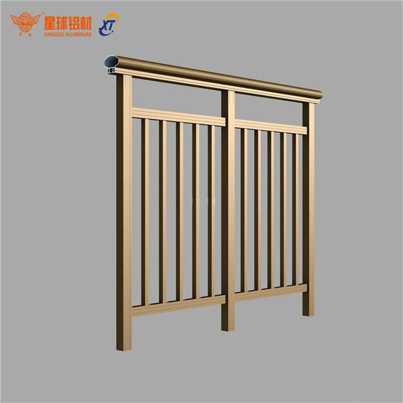 

Outdoor Stair Design Terrace Deck Aluminum Balcony Railing /aluminum Tongue and groove aluminum price per kg, Many colors as your choice