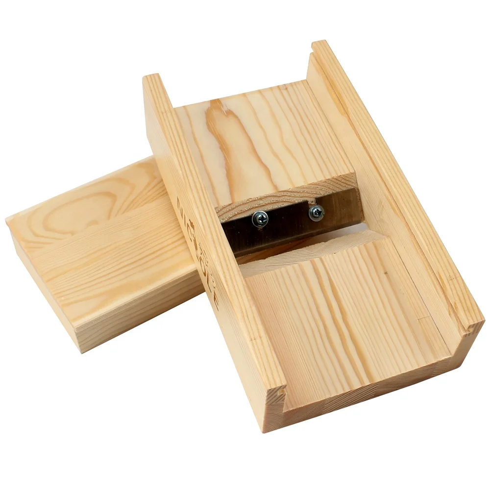 

Nicole Soaps Beveler Planer Wood Box for Handmade Soap Making Tools