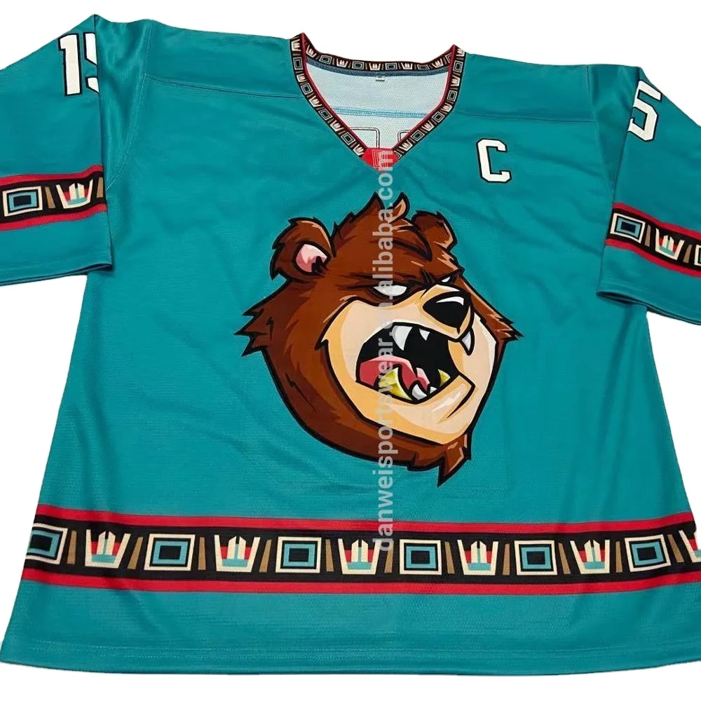 

professional sportswear factory price hockey jersey custom made