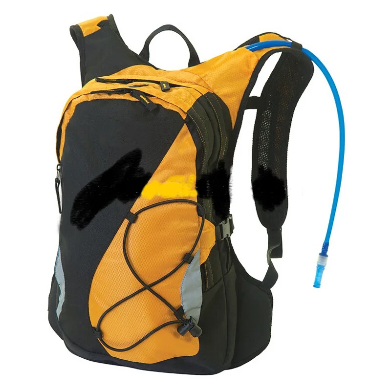 

Black nylon Water bag & water bladder type backpacks, Customize