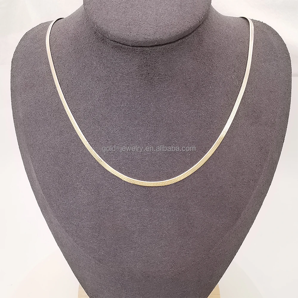 

Fashion Jewelry Beauty Necklace Pure Gold Chain Necklace Women Wholesale China 14k Gold Chain Necklaces