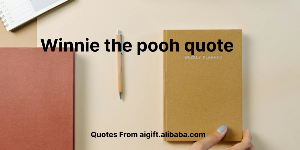 winnie the pooh quote