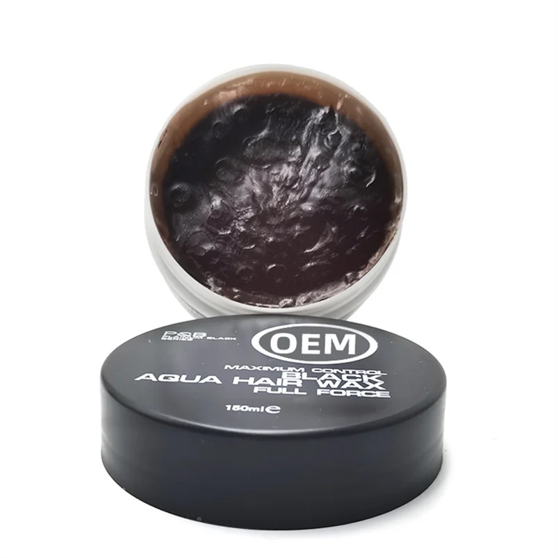 

oem professional hair styling care products easy wash finest pomade hair wax super firm edge control 24 hour